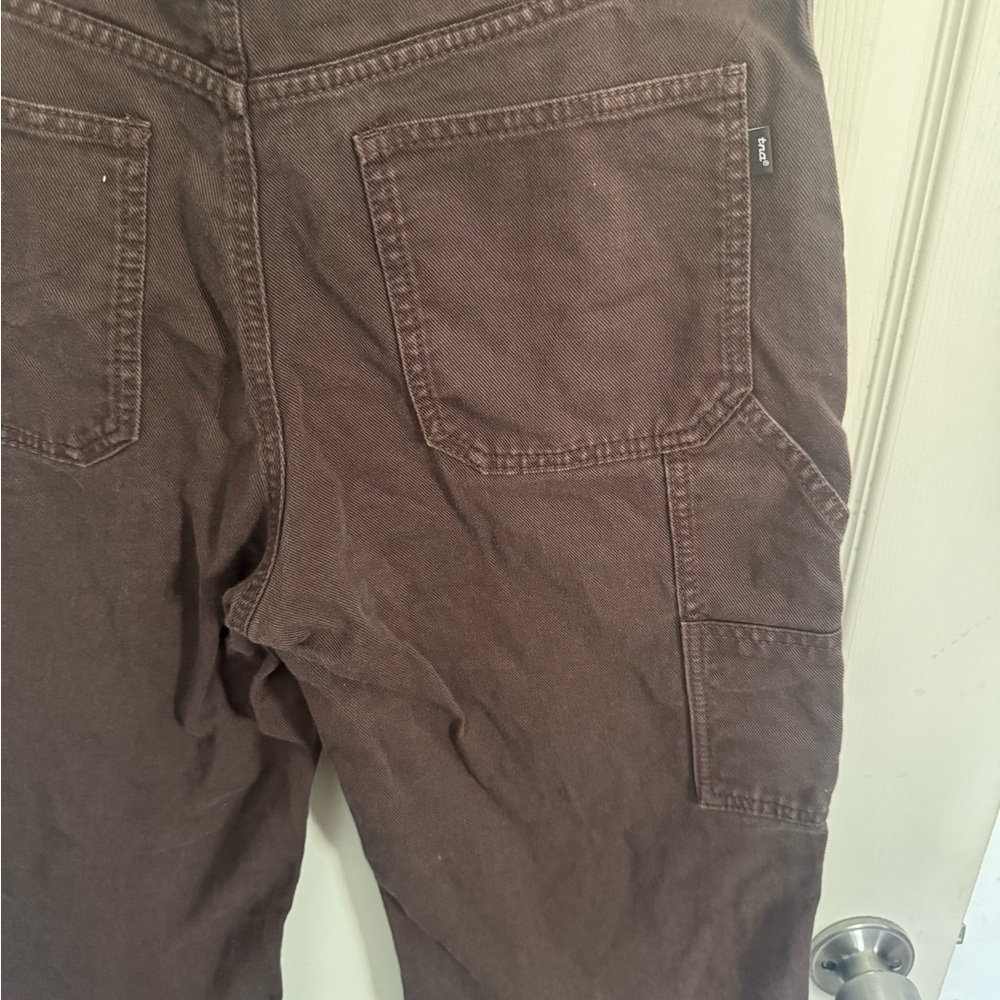 Aritzia TNA Women’s Greenwich Carpenter Pants Workwear Brown Size 6 - Picture 8 of 15
